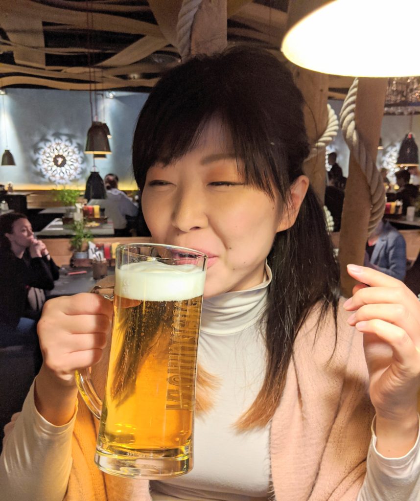 箏回想士渡部佳奈子　ドイツビール
