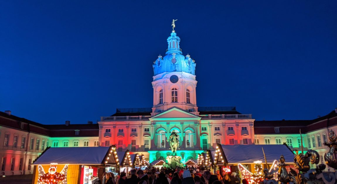 ドイツ シャルロッテんブルク宮殿 クリスマスマーケットDeutschland Charlotte Burg Palast Weihnachtsmarkt